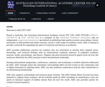 Aiac.org.au(The Australian International Academic Centre PTY. LTD. (AIAC)) Screenshot