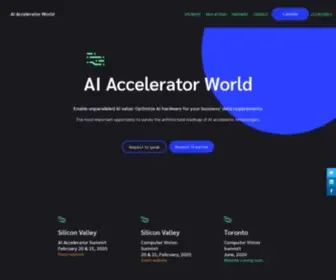 Aiacceleratorsummit.com(AI Accelerator Summit) Screenshot