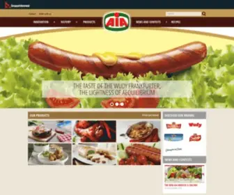 Aiafood.com(AIA Food) Screenshot