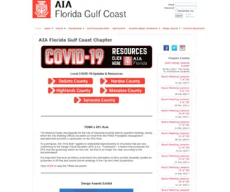 Aiagulfcoast.org(AIA Gulf Coast Chapter) Screenshot