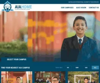 Aiahome.net(Australian International Academy Of Education) Screenshot