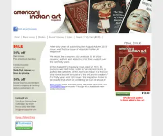 Aiamagazine.com(American Indian Art Magazine) Screenshot