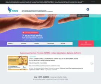 Aiamc.it(Psicoterapia Cognitivo Comportamentale) Screenshot