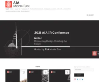 Aiamiddleeast.org(AIA Middle East) Screenshot