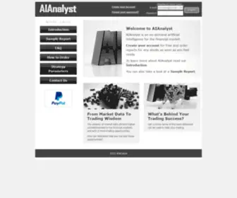 Aianalyst.com(AIAnalyst) Screenshot