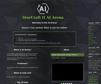 Aiarena.net(AI Arena) Screenshot