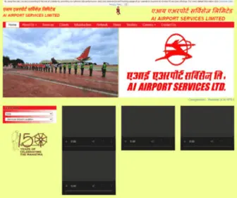Aiasl.in(AI AIRPORT SERVICES LTD) Screenshot