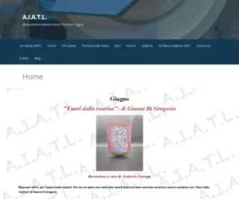 Aiatl.info(Associazione Italiana Artisti Tornitori Legno) Screenshot