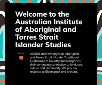 Aiatsis.gov.au(Australian Institute of Aboriginal and Torres Strait Islander Studies) Screenshot