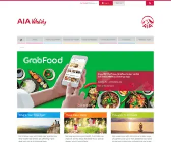 Aiavitality.com.my(AIA Vitality) Screenshot