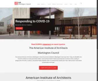 Aiawa.org(AIA Washington Council) Screenshot