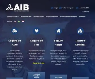 Aib.com.py(Allianza Insurance Brokers) Screenshot