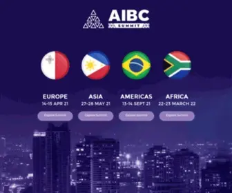 Aibcsummit.com(AIBC News & Events) Screenshot