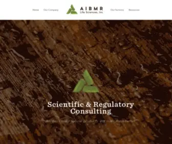 Aibmr.com(Natural Products Consulting) Screenshot