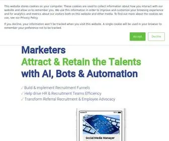 Aibotplanet.com(AI Recruitment Funnels built with ChatBots) Screenshot