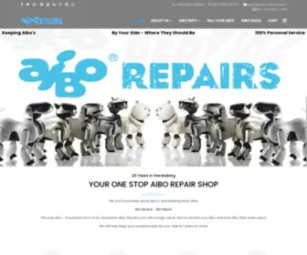 AiboWorld.tv(Aibo-Repairs.com - Home) Screenshot