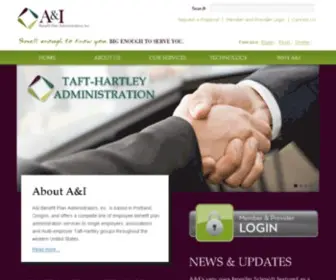 Aibpa.com(A&I Benefit Plan Administrators) Screenshot