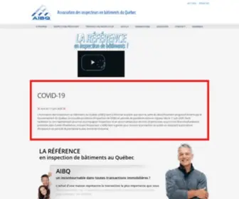 Aibq.qc.ca(Aibq) Screenshot