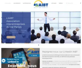 Aibt.fr(L'association AIBT favorise le développement des entreprises du Val Parisis) Screenshot