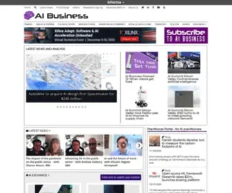 Aibusiness.com(AI Business) Screenshot