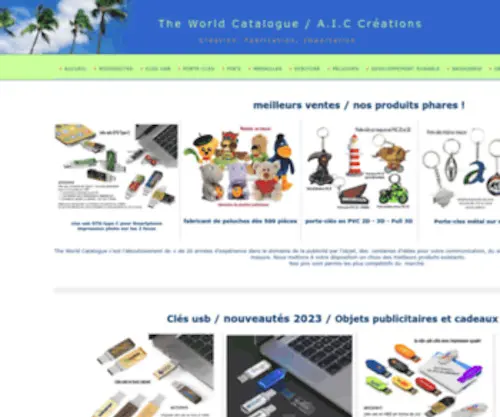Aic-Creations.fr(Fabrication de porte) Screenshot