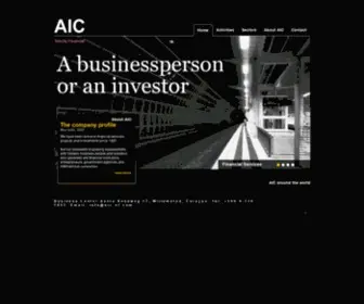 Aic-SF.com(Curaçao) Screenshot