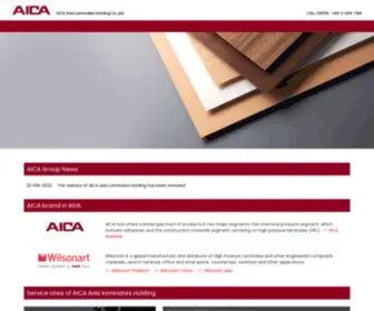 Aica-AL.com(AICA) Screenshot