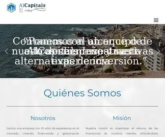 Aicapitals.com(AICapitals Investment) Screenshot