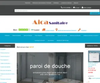 Aicasanitaire.fr(AICA) Screenshot