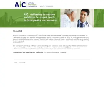 Aic.com(About Us) Screenshot