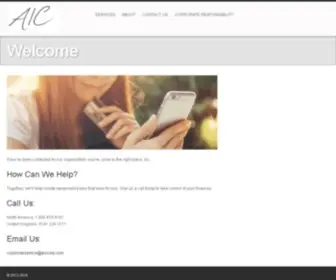 Aiccorp.com(Aiccorp) Screenshot