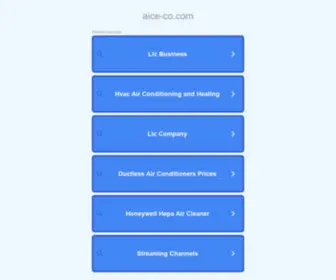 Aice-CO.com(شرکت) Screenshot