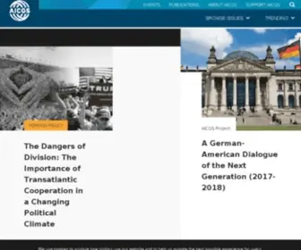 AicGS.org(Building a Smarter German) Screenshot