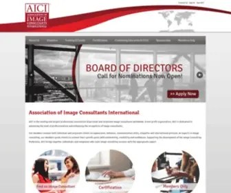 Aici.org(The Association of Image Consultants International (AICI)) Screenshot