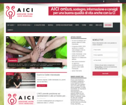 Aicionlus.org(Associazione Italiana Cisitite Interstiziale) Screenshot