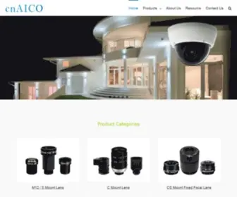 Aico-Lens.com(CCTV Camera Lens) Screenshot