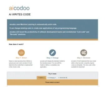 Aicodoo.com(Aicodoo) Screenshot