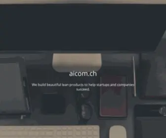 Aicom.ch(Webapp) Screenshot