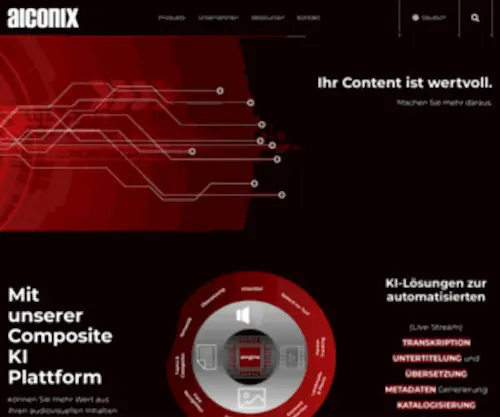 Aiconix.de(KI-generierte Live-Untertitel für Ihre Video- und Audio) Screenshot