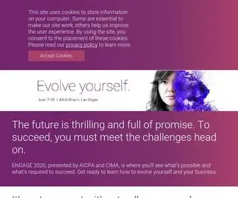 AicPaengage.com(ENGAGE 2020) Screenshot