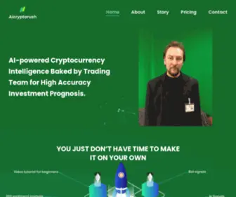 Aicryptorush.com(aicryptorush) Screenshot
