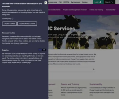 Aicservices.co.uk(AIC Services) Screenshot