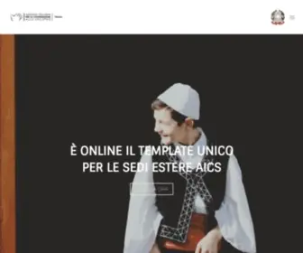 Aicstirana.org(Il Made in Italy Condiviso) Screenshot