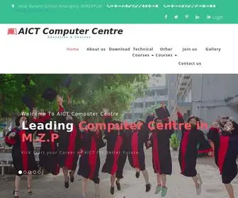 Aict.co.in(AICT computer centre) Screenshot