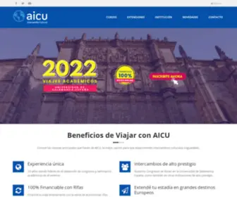 Aicu.org(Eventos) Screenshot