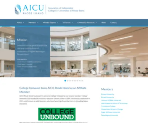 Aicuri.org(AICU Rhode Island) Screenshot