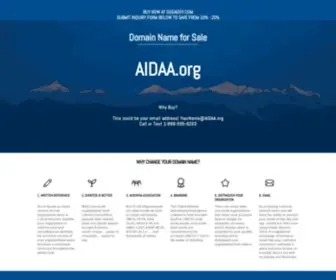 Aidaa.org(AIDAA) Screenshot