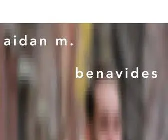 Aidanbenavides.com(Aidan m) Screenshot