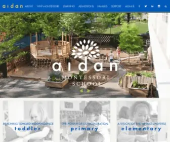 Aidanschool.org(Aidan Montessori School) Screenshot