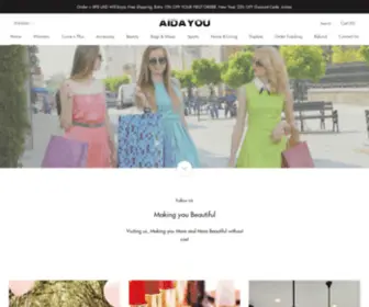 Aidayou.com(Online Store) Screenshot